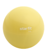 Медбол GB-703, 1 кг, желтый пастель Starfit УТ-00018928