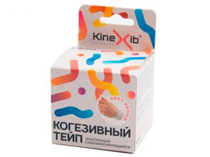 Когезивный-тейп Kinexib 4,5м х 5см белый GETSPORT 02276