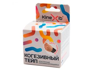 Когезивный-тейп Kinexib 4,5м х 5см чёрный GETSPORT 02277