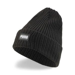 Шапка спортивная PUMA Classic Cuff Beanie, 02482601, черный Универсальный 02482601