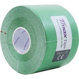 Тейп кинезиологический Tmax Extra Sticky Green (5 см x 5 м), арт 423181, зеленый TMAX 423181