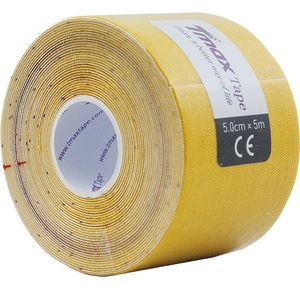 Тейп кинезиологический Tmax Extra Sticky Yellow (5 см x 5 м), арт. 423174, желтый TMAX 423174