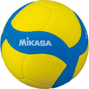 Мяч вол. "MIKASA VS170W-Y-BL", р.5, вес 160-180 г, FIVB Insp,синт.пена ТПЕ, клеен,18 пан,бут.кам,жел 5 MIKASA VS170W-Y-BL