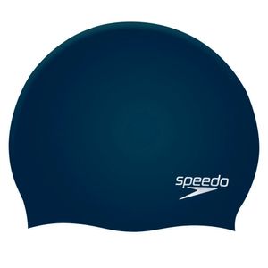 Шапочка для плав. "SPEEDO Plain Flat Silicone Cap", арт.8-709910011, ТЕМНО-СИНИЙ, силикон Взрослый SPEEDO 8-709910011