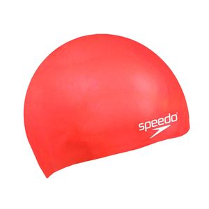 Шапочка для плав. дет. "SPEEDO Molded Silicone Cap Jr", арт.8-709900004, КРАСНЫЙ, силикон Junior SPEEDO 8-709900004