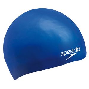 Шапочка для плав. дет. "SPEEDO Molded Silicone Cap Jr", арт.8-709900002, СИНИЙ, силикон Junior SPEEDO 8-709900002