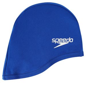 Шапочка для плав. дет. "SPEEDO Polyester Cap Jr", арт.8-710110309, СИНИЙ, полиэстер Junior SPEEDO 8-710110309