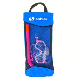 Набор для плавания "Salvas Easy Set", арт.EA505C1TFSTB, р. Junior, розовый в сетч. сумке Junior SALVAS EA505C1TFSTB