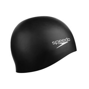 Шапочка для плав. "SPEEDO Plain Flat Silicone Cap", арт.8-709900001, ЧЕРНЫЙ, силикон Senior SPEEDO 8-709900001