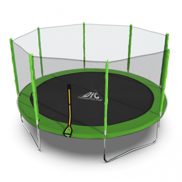 Trampoline Fitness с сеткой 14ft Светло-зелёный 14FT-TR-LG 