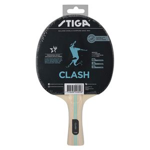 Ракетка для н/т Stiga Clash Hobby, арт.1210-5718-01, для начин., накладка 1,6 мм ITTF, конич. ручка STIGA 1210-5718-01