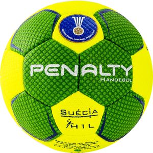 Мяч ганд. PENALTY HANDEBOL SUECIA H1L ULTRA GRIP INFANTIL, арт.5115622600-U, р.1,IHF,PU,рч.с,жел-зел 1 PENALTY 5115622600-U