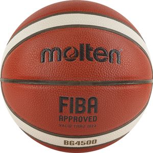 Мяч баск. "MOLTEN B6G4500" р.6, FIBA Appr, 12 пан, синт. кожа, нейл.кор,кор-беж-чер 6 MOLTEN B6G4500X