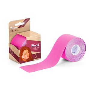 Тейп кинезиологический Tmax Beauty Tape (5cmW x 5mL), вискоза, розовый TMAX 423246