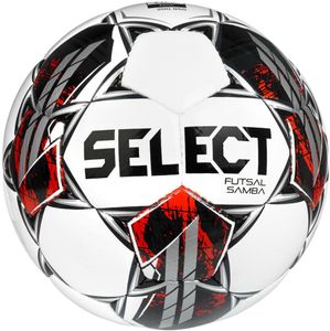 Мяч футзал. "SELECT Futsal Samba v22" арт. 1063460009, р.4,FIFA Basic, 32п, ТПУ, руч.сш, бел-кр-зел 4 SELECT 1063460009