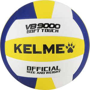 Мяч вол. "KELME" арт.9806140-141, р. 5, 18 пан., синт.кожа (ПУ), клееный, бело-желто-синий 5 KELME 9806140-141