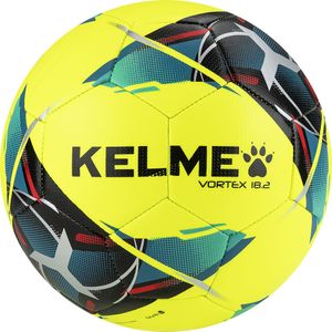 Мяч футб. "KELME Vortex 18.2" арт.9886130-905, р.4, 32 панелей, ТПУ, маш. сш., желто-мультиколор 4 KELME 9886130-905