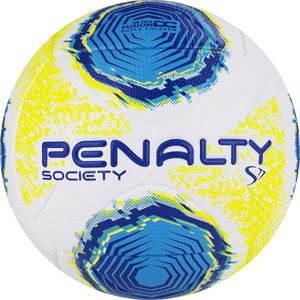 Мяч футб. PENALTY BOLA SOCIETY S11 R2 XXII, арт.5213261090-U, р.5, PU, термосшивка, бел-жёлто-голуб 5 PENALTY 5213261090-U