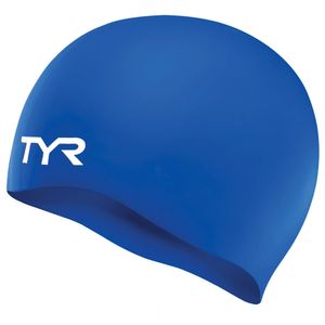 Шапочка для плав. подр. "TYR Wrinkle Free Junior Silicone Cap", арт.LCSJR-428, СИНИЙ, силикон Junior TYR LCSJR-428