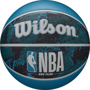 Мяч баск. WILSON NBA DRV Plus, WZ3012602XB р.5, резина, бутил.камера, синий 5 WILSON WZ3012602XB