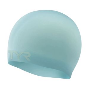 Шапочка для плав. TYR Wrinkle Free Silicone Cap, LCS-450, ГОЛУБОЙ, силикон Senior TYR LCS-450