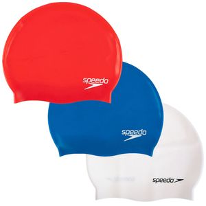 Шапочка для плав. дет. SPEEDO Plain Flat Silicone Cap Jr, дет., 8-709931959, 3 цвета в ассор,силикон Junior SPEEDO 8-709931959