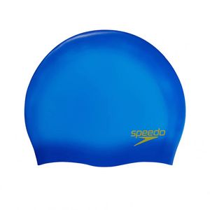 Шапочка для плав. дет. SPEEDO Plain Moulded Silicone Cap Jr, 8-7099015965, СИНИЙ, силикон Junior SPEEDO 8-7099015965