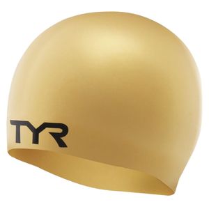 Шапочка для плав. TYR Wrinkle Free Silicone Cap, LCS-710, ЗОЛОТИСТЫЙ, силикон Senior TYR LCS-710