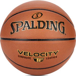 Мяч баск. SPALDING TF Velocity Orange 76932z, р.7, композит. кожа (ПУ),, коричнево-черный 7 SPALDING 76932z