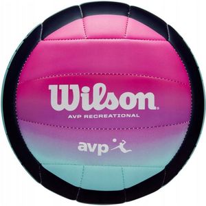 Мяч вол. Wilson AVP Oasis WV4006701XBOF, р.5, 18 панелей, синт.кожа PVC, маш.сшивка,розово-бирюзовый 5 WILSON WV4006701XBOF