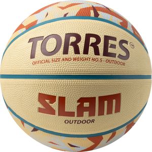 Мяч баскетбольный TORRES Slam B023145 размер 5