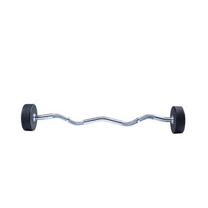 Фиксированная кривая штанга LIVEPRO Ez Curl Urethane Barbells 25 кг LIVEPRO NL\LP8011-25\00-00-00