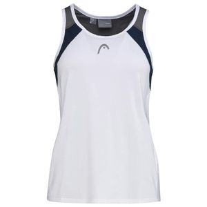 Майка жен. HEAD Club 22 Tank Top W 814461-WHDB-M, р.M, 92% полиэстер, 8% эластан, белый M HEAD 814461-WHDB-M