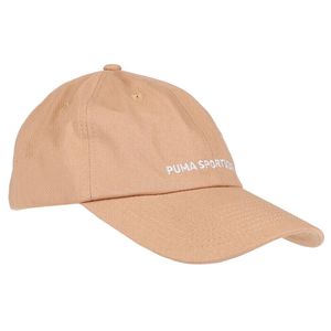 Бейсболка спорт. PUMA Sportswear Cap 02403606, 100% хлопок, бежевый Универсальный PUMA 02403606