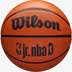 Мяч баск. WILSON JR. NBA DRV Fam Logo, WZ3013001XB6, р.6, резина, бутил. камера, коричневый 6 WILSON WZ3013001XB6