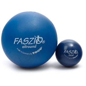 Массажный мяч TOGU Faszio Ball local 10 см, синий TOGU TG\465380\BL-10-00