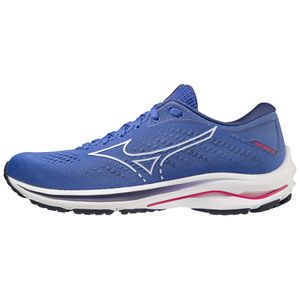 Кроссовки беговые жен. MIZUNO Wave Rider 25 J1GD210300, р.UK6,5 (рос.39), иск. кожа, текстиль, синий 39 MIZUNO J1GD210300