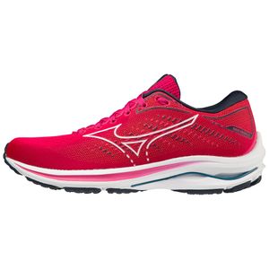 Кроссовки беговые жен. MIZUNO Wave Rider 25 J1GD210303, р.UK4.5 (рос.36,5),иск.кожа,текстиль,красный 36.5 MIZUNO J1GD210303