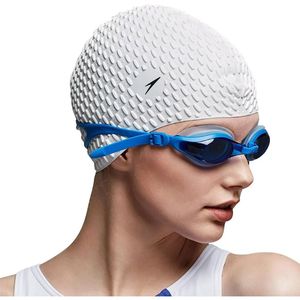 Шапочка для плав. SPEEDO Bubble Cap, 8-709290003, БЕЛЫЙ, силикон Senior SPEEDO 8-709290003