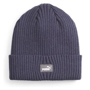 Шапка PUMA Classic Cuff Beanie, 02482602, 49% полиэстер 51% акрил, темно-синий Универсальный PUMA 02482602