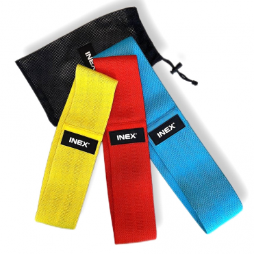 Набор тканевых амортизаторов INEX Resistance Band Set  (3 шт)