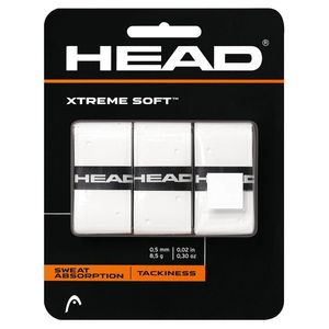 Овергрип Head Xtreme Soft (БЕЛЫЙ), арт.285104-WH, 0.5 мм, 3 шт, белый HEAD 285104-WH