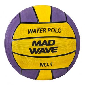 Мяч для водного поло MAD WAVE WP Official размер 5, черный MAD WAVE ТА\M2230 01 5 01W\00-00-00