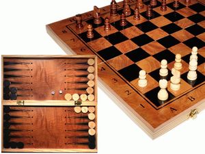 Игра 3 в 1 (нарды, шахматы, шашки) 49 см х 49 см. S4838 GETSPORT 27981