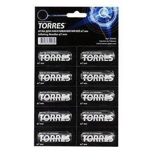 Иглы для насоса TORRES артикул SS5023, уп. 10 шт, диам. резьбы 7 мм, внутр. диам. 5 мм