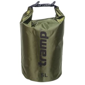 Tramp гермомешок ПВХ Diamond RipStop 5 л (оливковый) Tramp TRA-110-6050