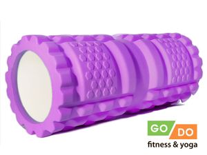 Валик (ролл) для фитнеса GO DO JG8-33-purple+ GETSPORT 40020