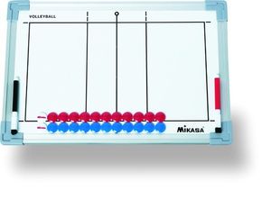 Такт. доска для вол. "MIKASA SB-V", 45х30см,двухстор,кольца для подвеш,маркеры 2-х цв.и фишки в комп Дл. 45 см, ш. 29.5 см, выс. 2 см MIKASA SB-V