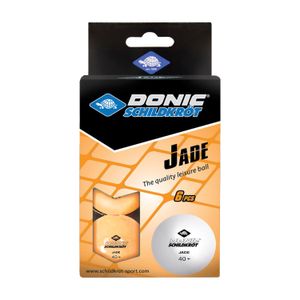 Мячики для н/тенниса DONIC JADE 40+, 6 штук, оранжевый DONIC Schildkrot 618378