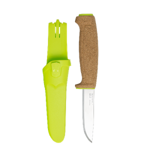 Нож Morakniv Floating Knife (S) Lime, нержавеющая сталь, пробковая ручка, зеленый, 13686 Morakniv